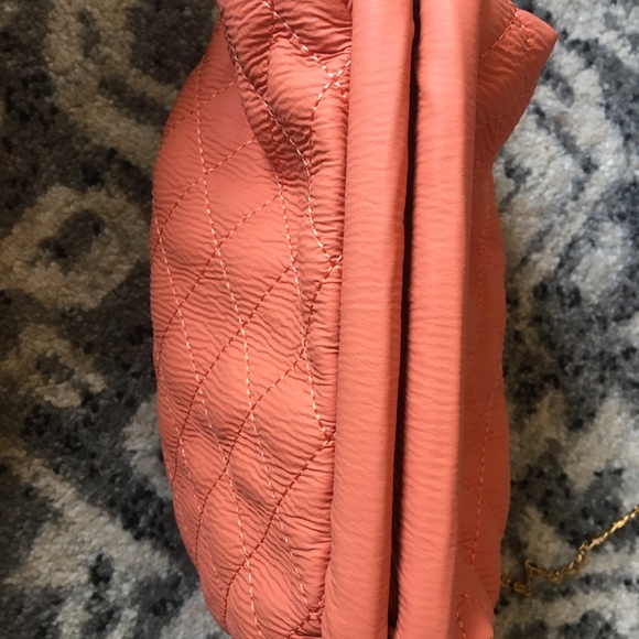 SALE!! 🧡Anthropologie Coral Chain Crossbody Purse - Picture 9 of 9
